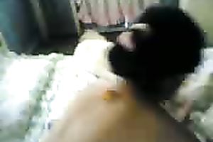 Busty brunette hair sweetheart with large natural melons and shaggy twat acquires fat ejaculation on her abdomen