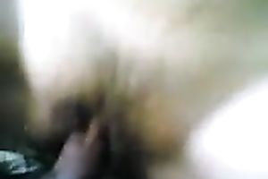 Busty brunette hair sweetheart with large natural melons and shaggy twat acquires fat ejaculation on her abdomen