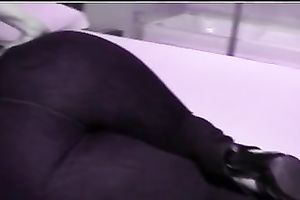 My super hot Latina BBC slut is greatly proud of her massive wazoo