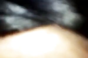 Lustful hoe groans with joy when I fuck her butthole from the back