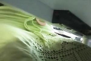 My hot and hawt office assistant wore no panties at work