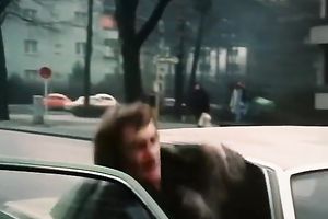 Redhead beauty in underware rides hard pecker with her bushy cum-hole