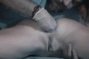 Got her constricted booty aperture stretched to an enormous size by my ally