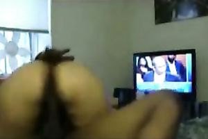I love riding the large dark wang of my boyfriend on web camera