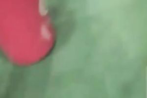 This bootyful hottie in denim shorts is a head turner