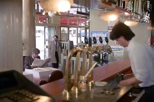 Hot tempered spouse drills his white bitch in white nylons