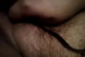 She puts that sex-toy egg in her pussy and masturbates