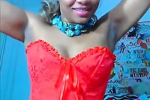 Getting nasty in front of a livecam in my hot underware