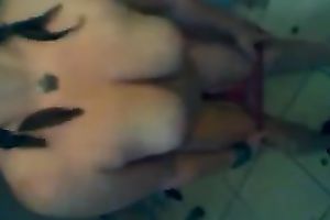 Bodacious skank is engulfing my 10-Pounder like an experienced wench