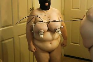 Fat gazoo wench with desires her billibongs and wazoo punished hard