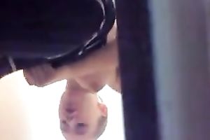 Hot hottie in the locker room with worthwhile large mounds changes garments