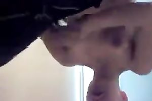 Hot hottie in the locker room with worthwhile large mounds changes garments