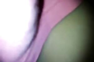 Horny hubby eats and bonks my wet cunt in missionary position