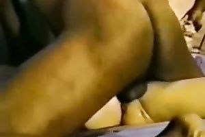 Two sexy dark males are working on sassy white wives