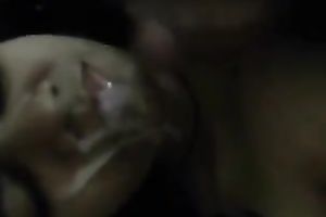 Exotic slut acquires face-fucked and facialed hard by me