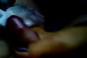 Latina brown skin girlfriend is playing with my penis in my car