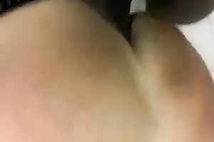 Just my hot dark neighbour skillfully gaping my dark hole