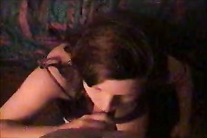 Extremely spoiled wifey sucks my unbending rod passionately until I cum