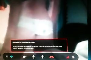 Sweet and breasty lalin girl hottie on skype chat with me