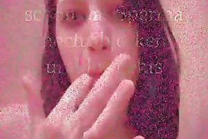 Brunette wench sucks my boner and eats the sex cream which this babe receives