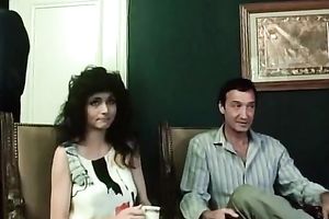 Lewd blond straddles her stud on top and then receives into sideways position