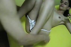 Amateur FMM three-some with my 2 fine allies on webcam