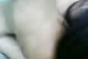 Amazing POV video with my charming brunette hair GF working on my penis