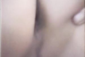 Super breasty and concupiscent blond abbe masturbates in bedroom