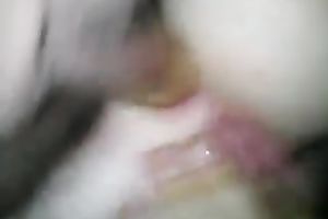 My excited hubby drills my asshole after I give him hand