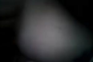 My excited hubby drills my asshole after I give him hand