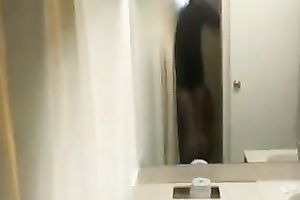 My wife drives me eager with a hawt oral pleasure in the washroom