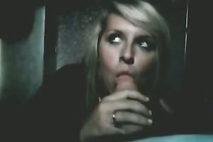 My ravishing blond neighbor sucks and rubs my knob in POV movie