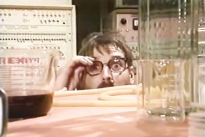 Naughty and perverted brunette hair receives gangbanged from behind