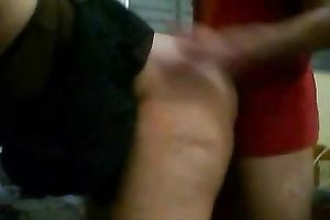 Puerto Rican girlfriend with large a-hole widens her legs in front of cam