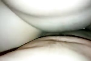 Perverted horny white wife implores me to fuck her constricted cum-hole in missionary position