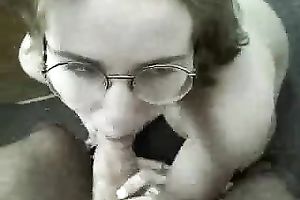 Horny twenty year old coed is giving me an astonishing oral sex