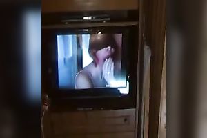 My black cock sluts lets me finger her cunt after fucking it with a cucumber