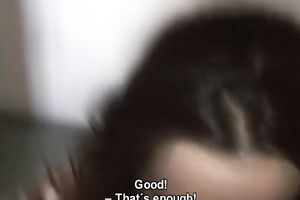 Shy four-eyed dark brown goes avid during the time that seeing my penis