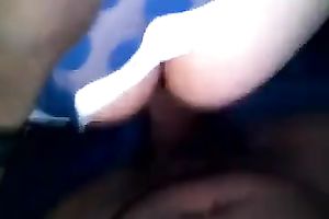 My sexual looking housewife enjoys fucking with her pants on