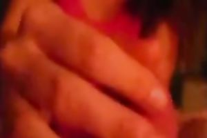 Slutty and ribald doxy with wonderful body touches my knob