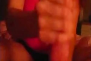 Slutty and ribald doxy with wonderful body touches my knob