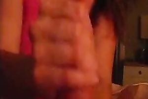 Slutty and ribald doxy with wonderful body touches my knob