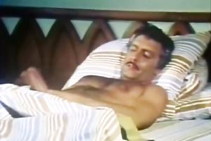 Horny white sweetheart acquires a massive ramrod unfathomable face hole in her bedroom