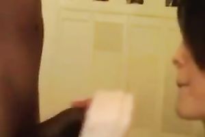 This beautiful white babe not at any time receives sufficiently of my large black cock