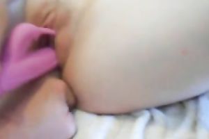 Homemade episode with me toying my GF's fur pie and bumhole