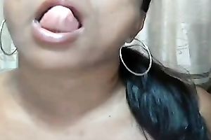 I love no thing greater amount than wanking my love tunnel in front of a livecam