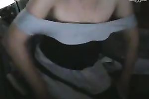 Sweet and tiny aged Russian blondie undresses on cam