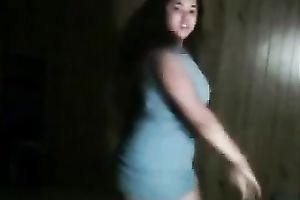 Chubby cam temptress with large milk shakes puts on an awesome show for me