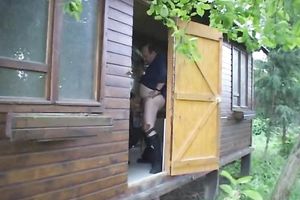 Cock-sucking act with insatiable dark hussy Sheyla