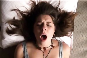 Homemade solo with me groaning loudly with joy